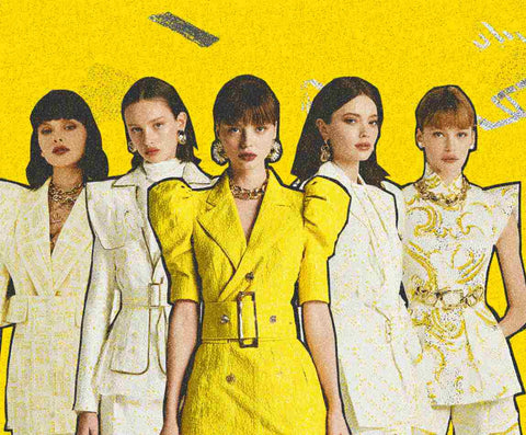 80s Retro Style is Back! Learn How to Elegantly Wear “Shoulder Pads + Sequins”